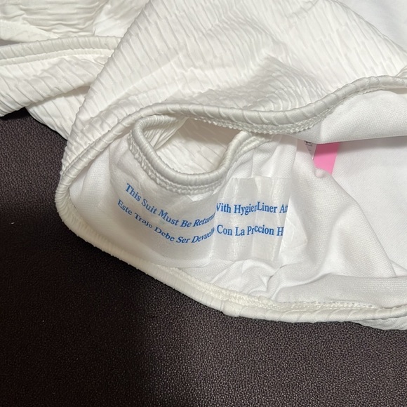 NWT Stoney Clover Lane x Target white textured bikini bottom vp. - Picture 8 of 8